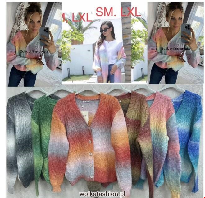 Sweter damskie 4327 MIX KOLOR  S/M-L/XL 1