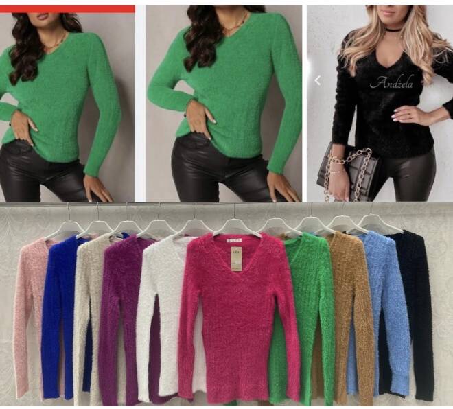 Sweter damskie 4332 MIX KOLOR  Standard 1
