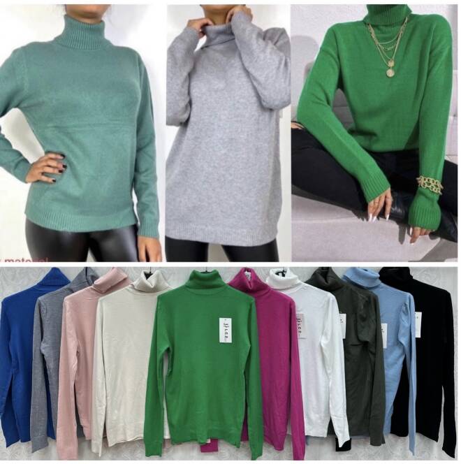 Sweter damskie 4333 MIX KOLOR  Standard 1