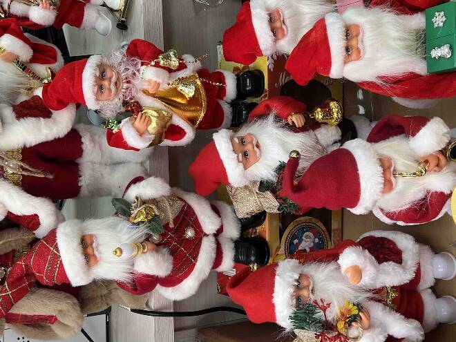 ozdoby świąteczne 4370 1 kolor  Standard