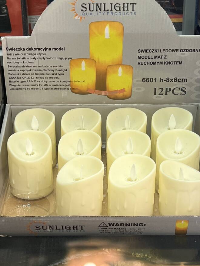 Lampki choinkowe 6601 1 kolor  Standard 1