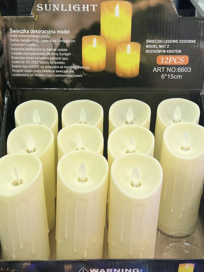 Lampki choinkowe 6603 1 kolor  Standard