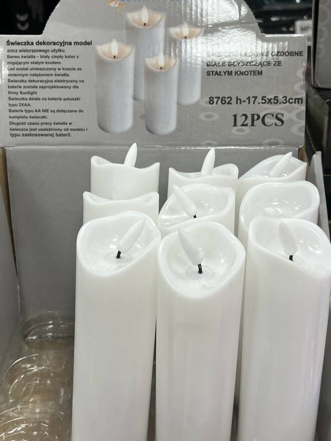 Lampki choinkowe 8762 1 kolor  Standard