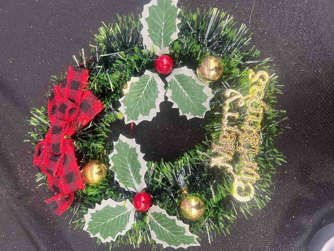 Ozdoby świąteczne 4390 1 kolor  Standard 1