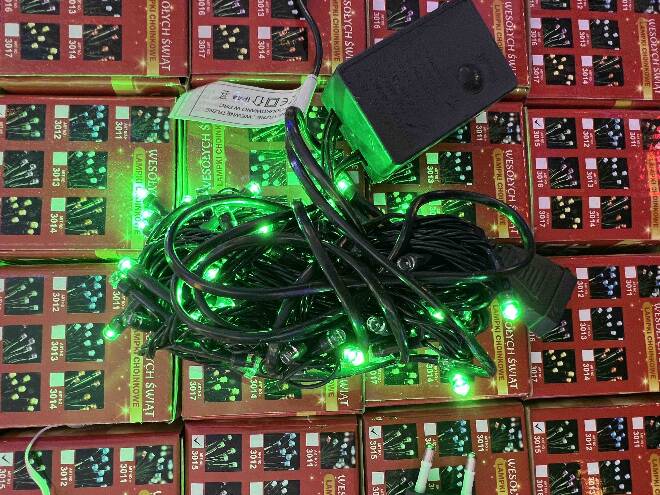 Lampki  4407 1 kolor  100LEDx8m