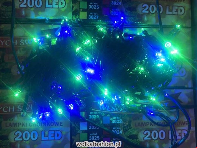 Lampki  4413 1 kolor  200LEDx16m 1