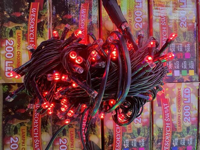 Lampki  4417 1 kolor  200LEDx16m