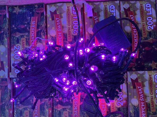 Lampki  4418 1 kolor  200LEDx16m 1