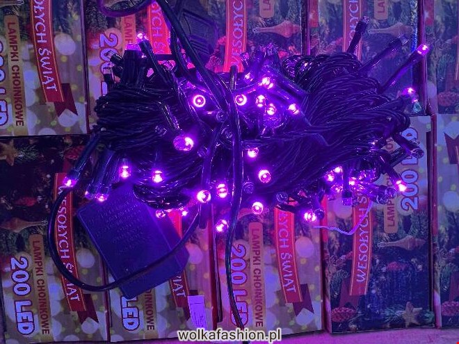 Lampki  4418 1 kolor  200LEDx16m 1