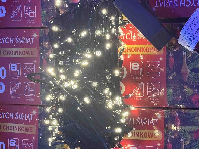 Lampki  4422 1 kolor  300LEDx22m