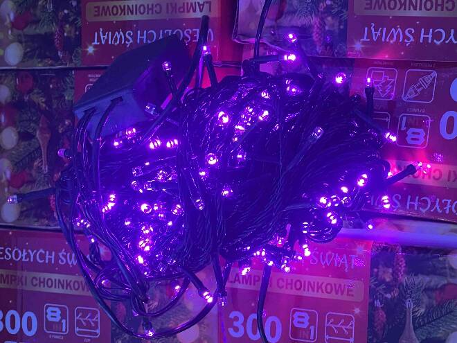 Lampki  4423 1 kolor  300LEDx22m