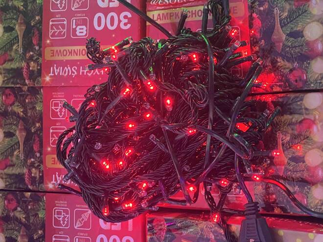 Lampki  4424 1 kolor  300LEDx22m 1
