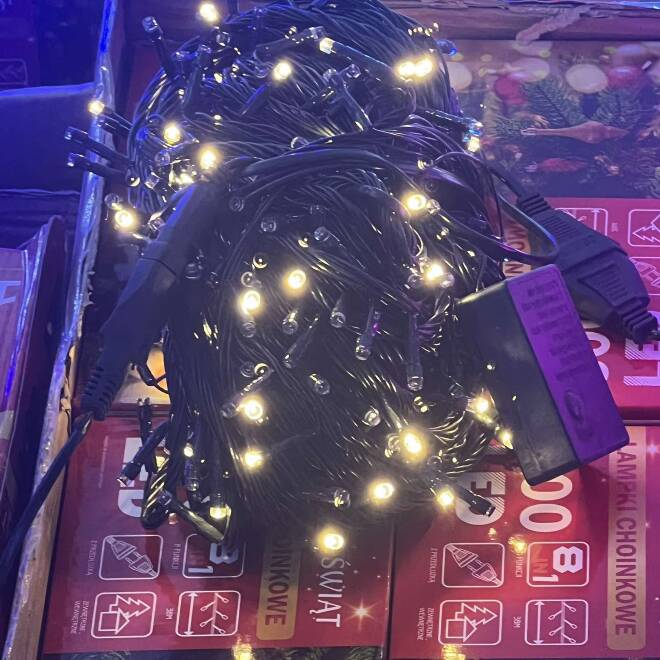 Lampki  4435 1 kolor  500LEDx38m