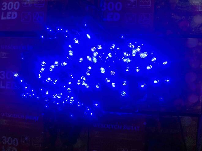 Lampki  4447 1 kolor  300LEDx22m 1