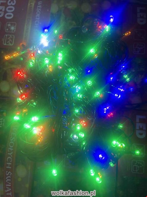 Lampki  4448 1 kolor  300LEDx22m