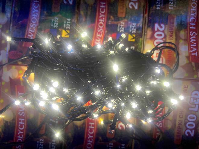 Lampki  4449 1 kolor  200LEDx15m