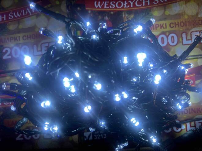 Lampki  4450 1 kolor  200LEDx15m