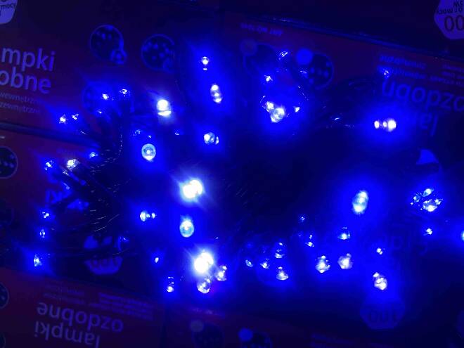 Lampki  4453 1 kolor  100LEDx8.5m