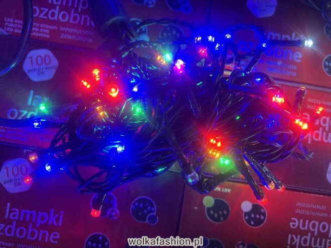 Lampki  4454 1 kolor  100LEDx8.5m