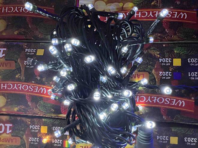 Lampki  4455 1 kolor  100LEDx8.5m