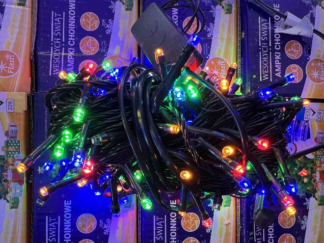 Lampki  4468 1 kolor  200LEDx16m