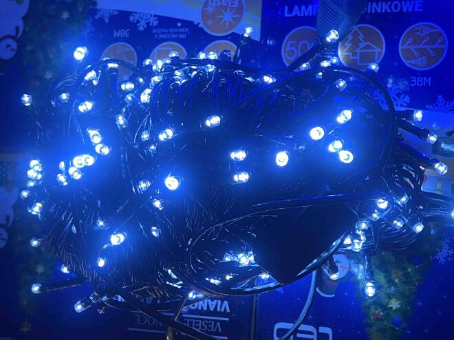 Lampki  4475 1 kolor  500LED 1