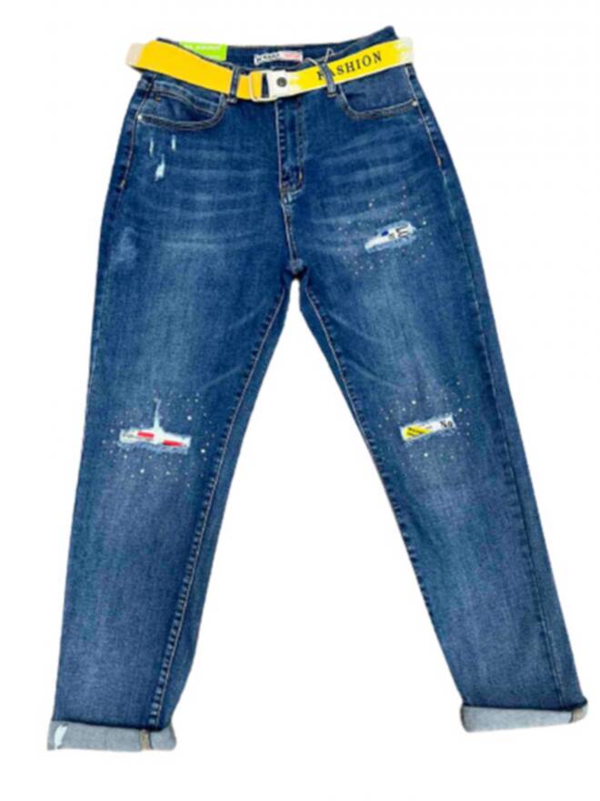 Jeansy damskie BF231-4BP 1 kolor  XS-XL