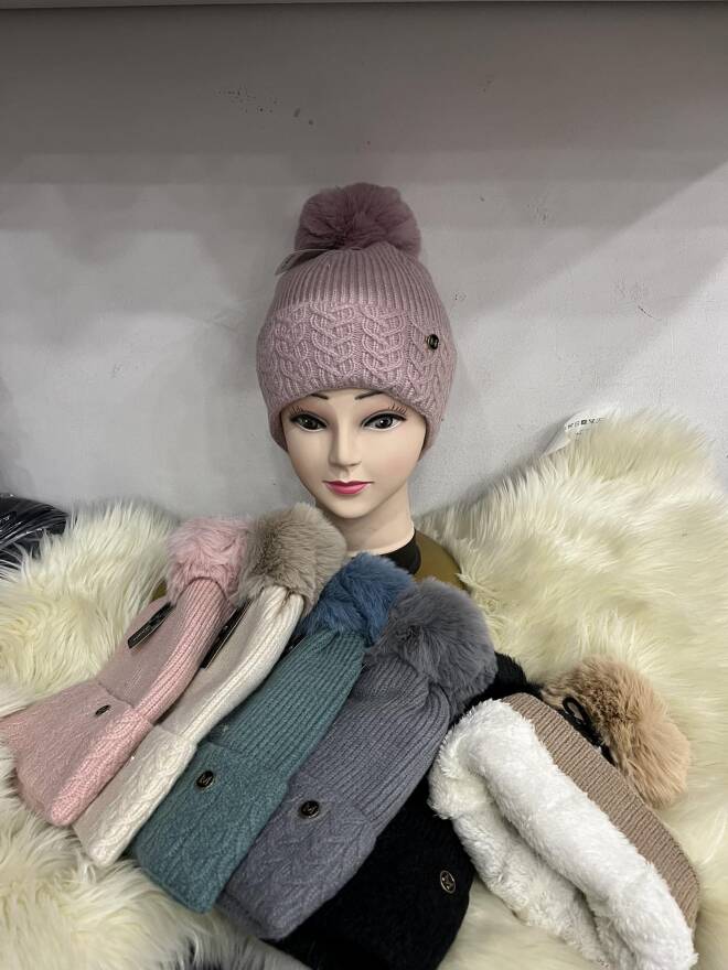 Czapka damskie 4736 Mix KOLOR  Standard 1