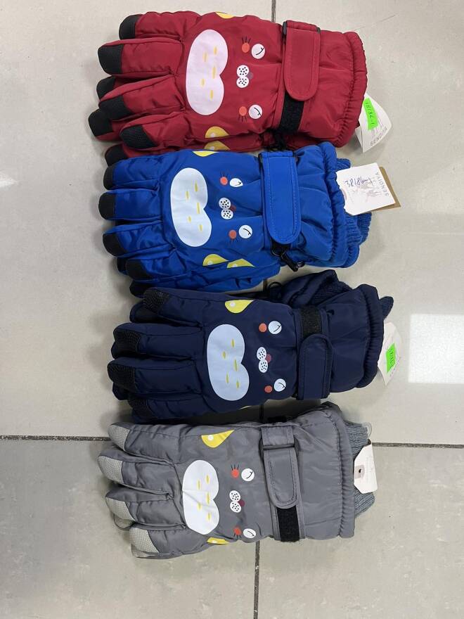 Rękawiczki dziecięce narciarskie 4760 Mix KOLOR  Standard