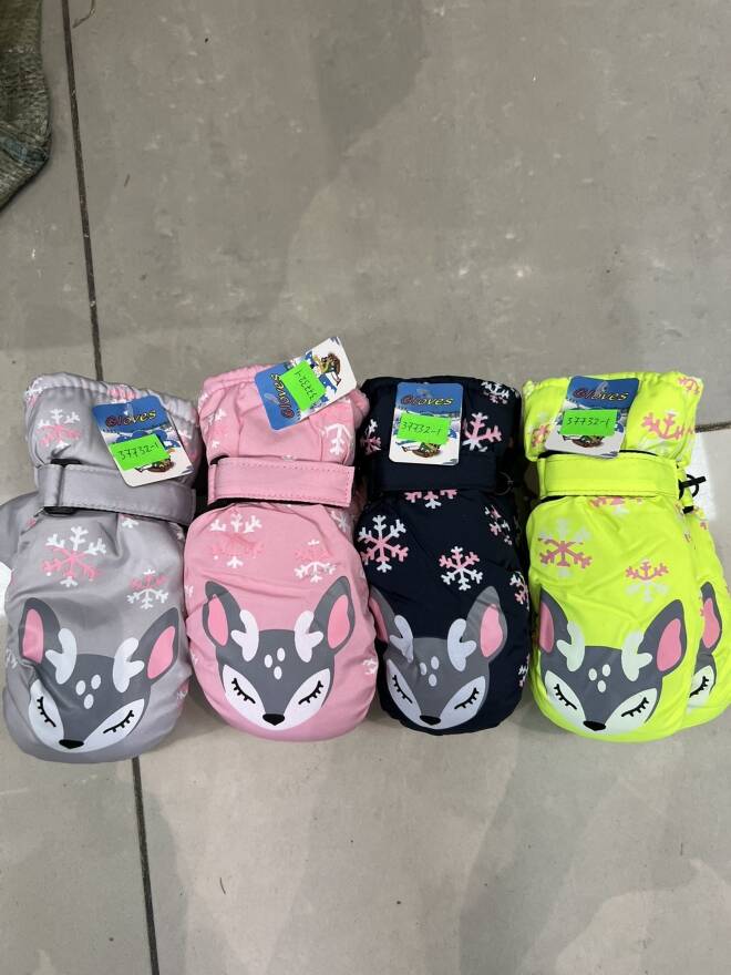 Rękawiczki dziecięce narciarskie 4762 Mix KOLOR  Standard 1