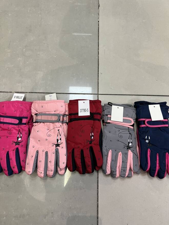 Rękawiczki dziecięce narciarskie 4764 Mix KOLOR  Standard