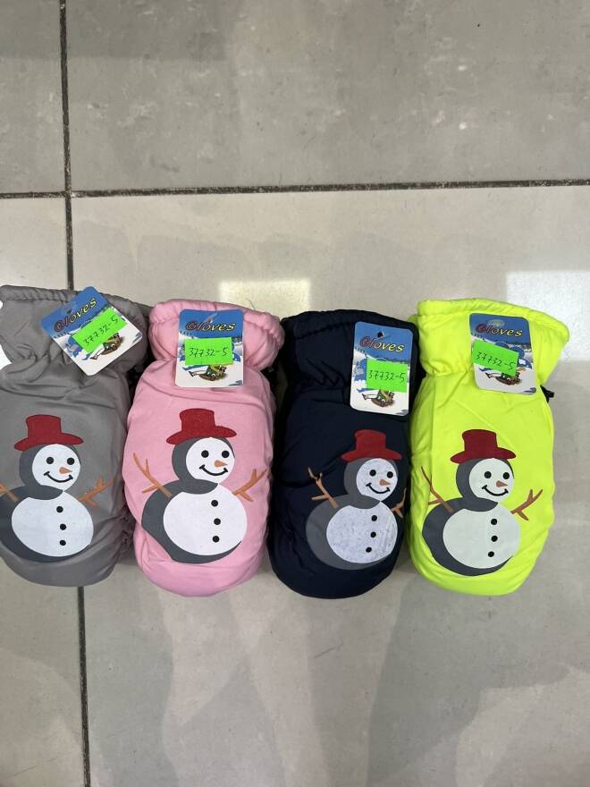 Rękawiczki dziecięce narciarskie 4765 Mix KOLOR  Standard