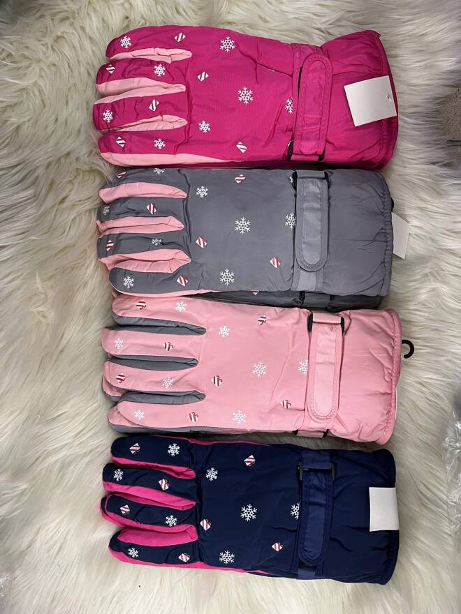 Rękawiczki dziecięce narciarskie 4767 Mix KOLOR  Standard