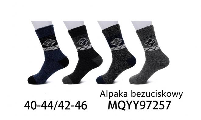 Skarpety męskie 97257 Mix KOLOR  40-46 1
