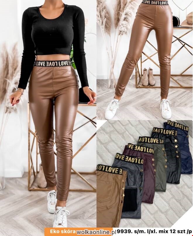 Spodnie damskie 9939 Mix KOLOR  S/M-L/XL