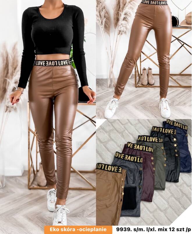 Spodnie damskie 9939 Mix KOLOR  S/M-L/XL 1