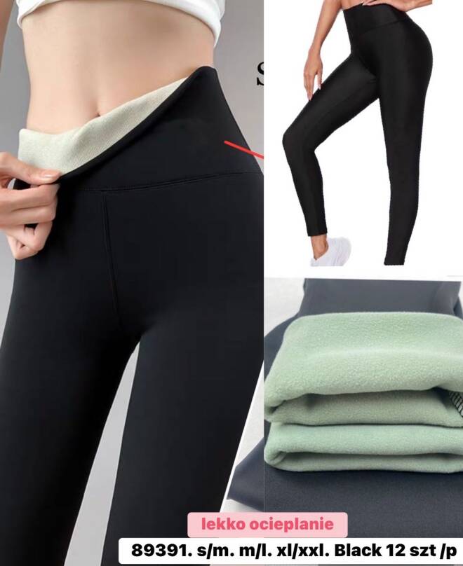 Leginsy damskie 89391 1 kolor  S-2XL 1