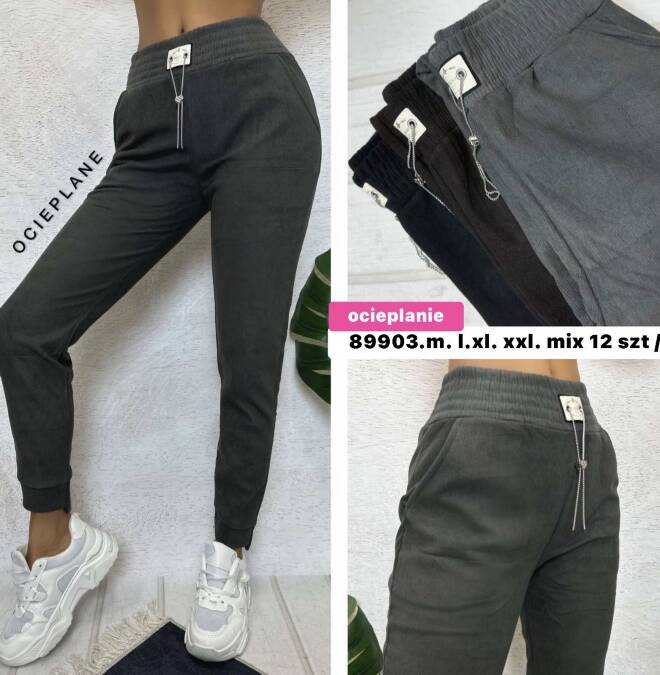 Spodnie dresowe damskie 89903 Mix KOLOR  M-2XL