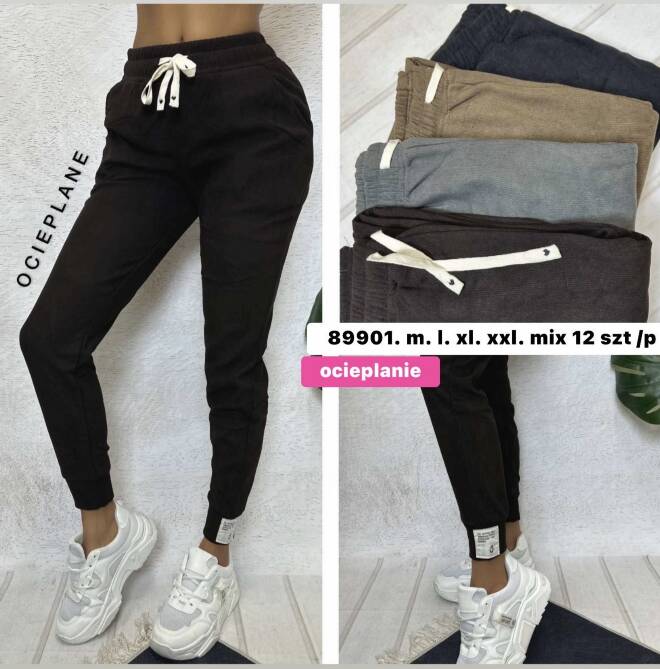 Spodnie dresowe damskie 89901 Mix KOLOR  M-2XL