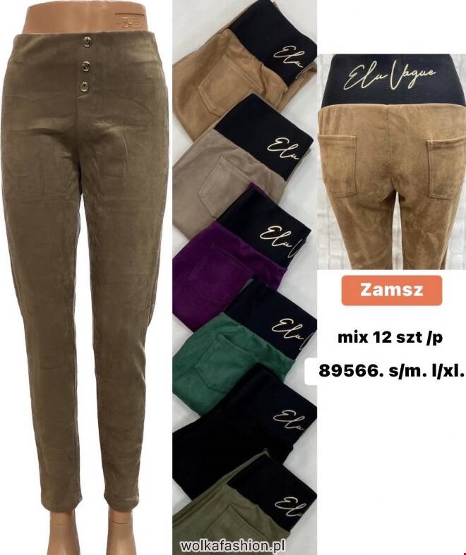Spodnie dresowe damskie 89566 Mix KOLOR  S/M-L/XL