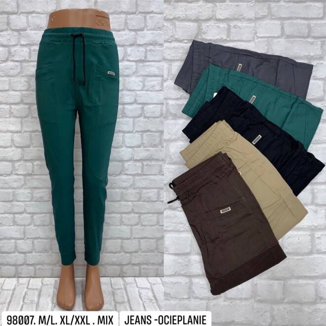 Spodnie dresowe damskie 98007 Mix KOLOR  M-2XL 1