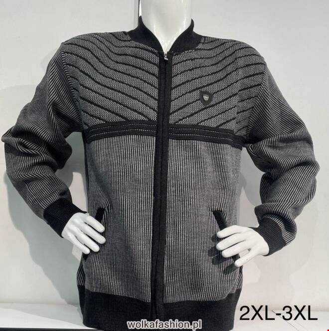 Sweter męskie 5833 Mix KOLOR  2XL-3XL (Towar Tureckie)