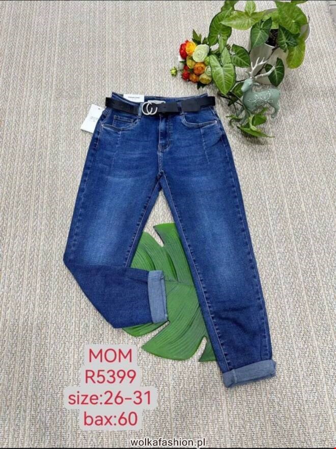 Jeansy damskie R5399 1 kolor  26-31