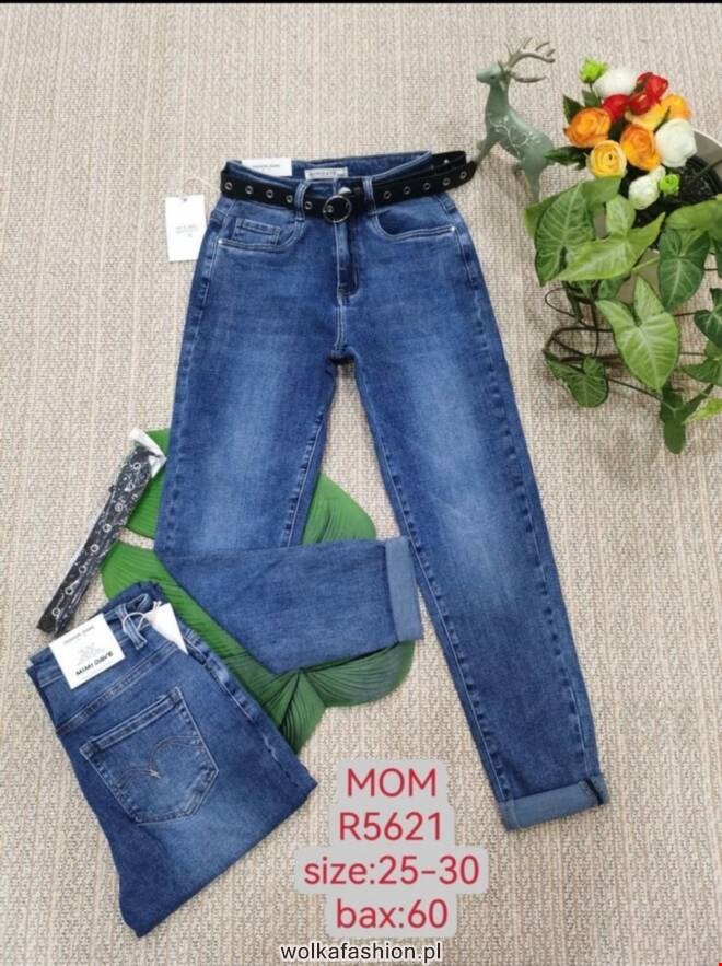 Jeansy damskie R5621 1 kolor  25-30