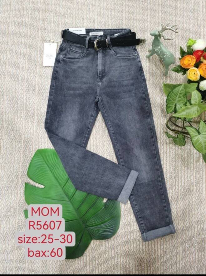 Jeansy damskie R5607 1 kolor  25-30 1