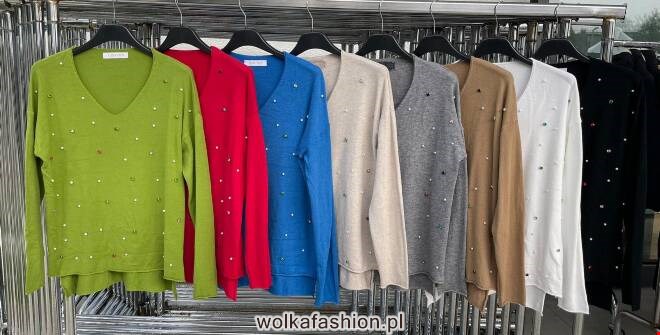 Sweter damskie 5939 Mix KOLOR  Standard (Towar włoskie)