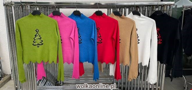 Sweter damskie 5940 Mix KOLOR  Standard (Towar włoskie)