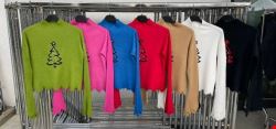 Sweter damskie 5940 Mix KOLOR  Standard (Towar włoskie)