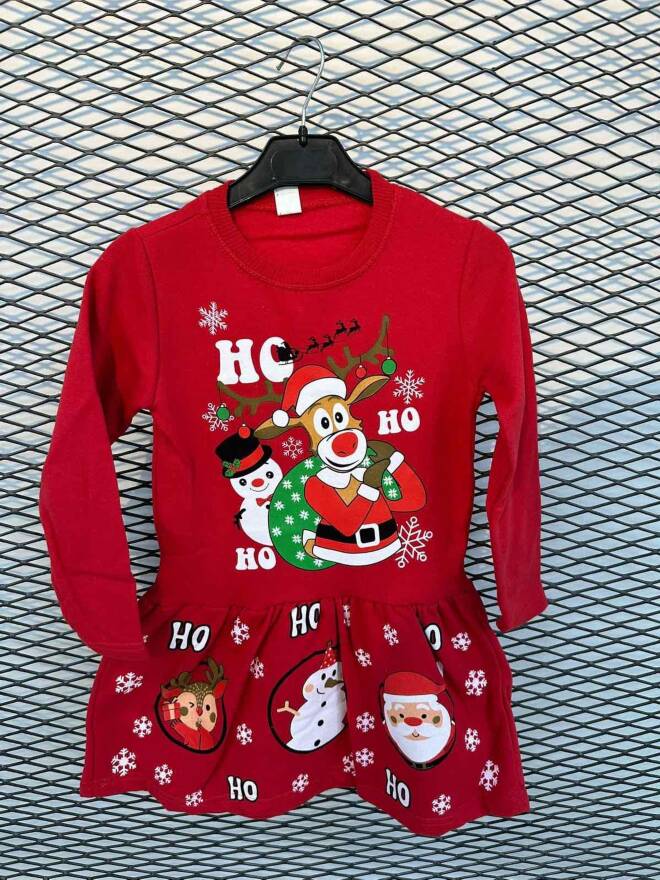 Sukienka dziewczęce 5968 1 kolor  4-8