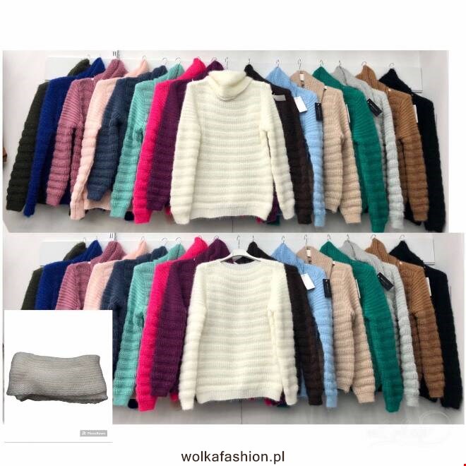 Sweter damskie 6011 Mix KOLOR  Standard (Towar włoskie) 1